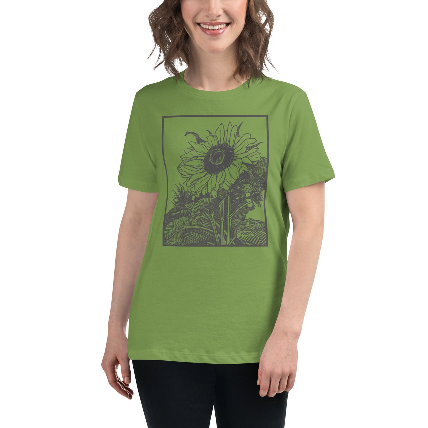 SilverTin Aesthetic Sunflower T-Shirt