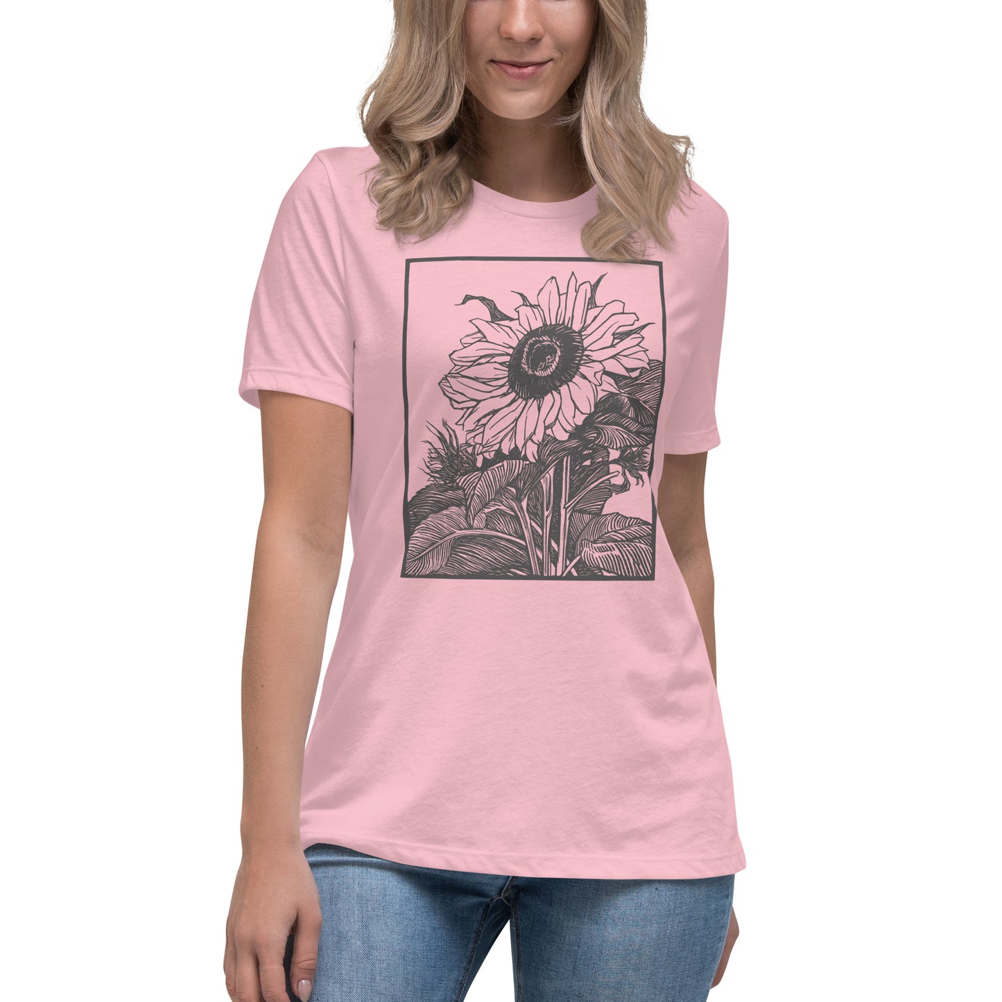 SilverTin Aesthetic Sunflower T-Shirt