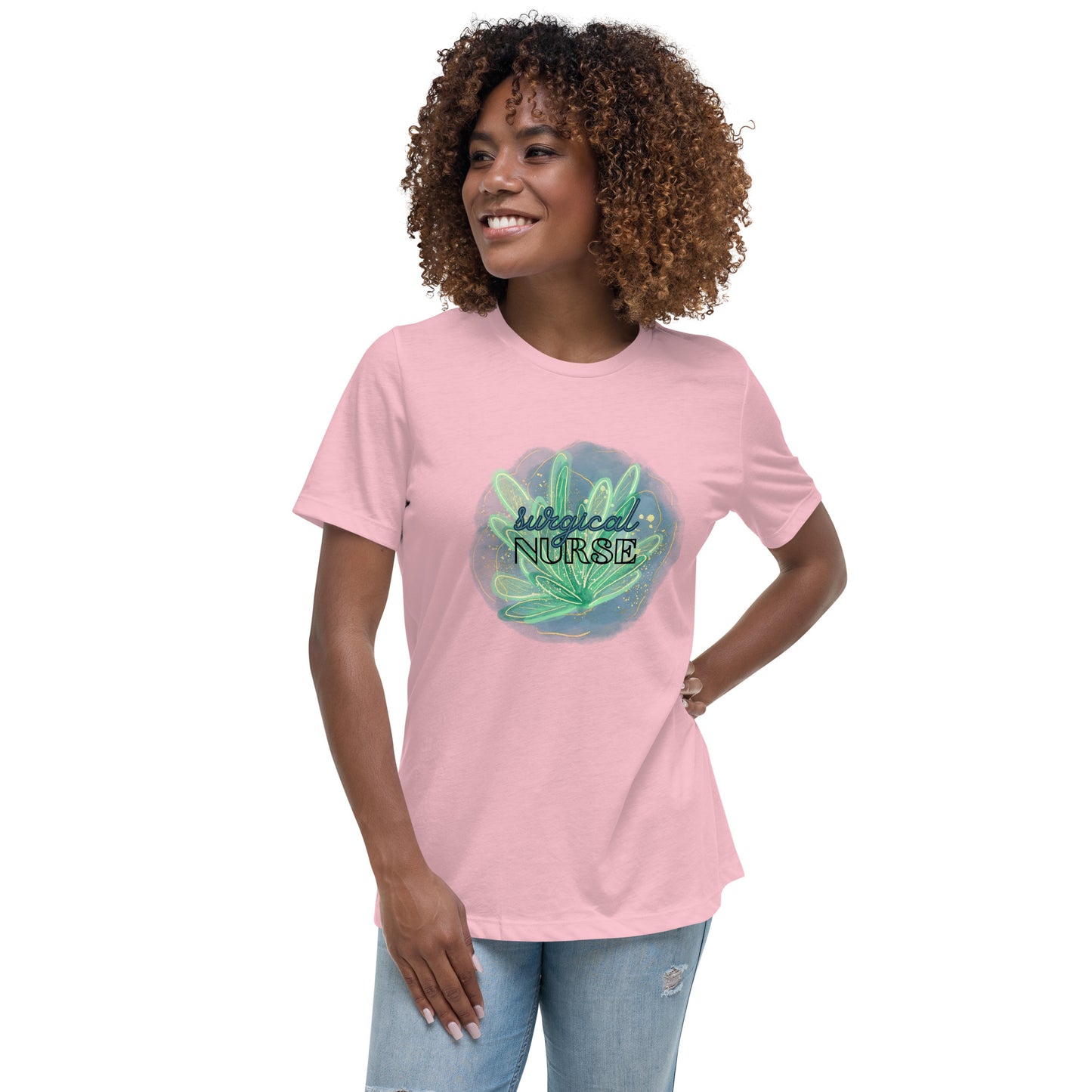 Surgical Nurse Women's Relaxed Healthcare T-Shirt