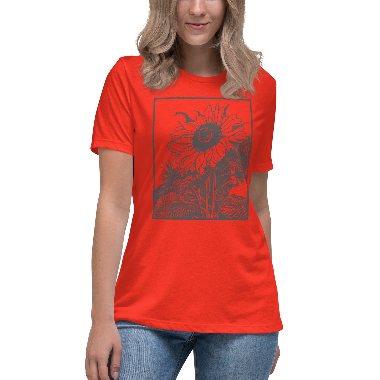 SilverTin Aesthetic Sunflower T-Shirt