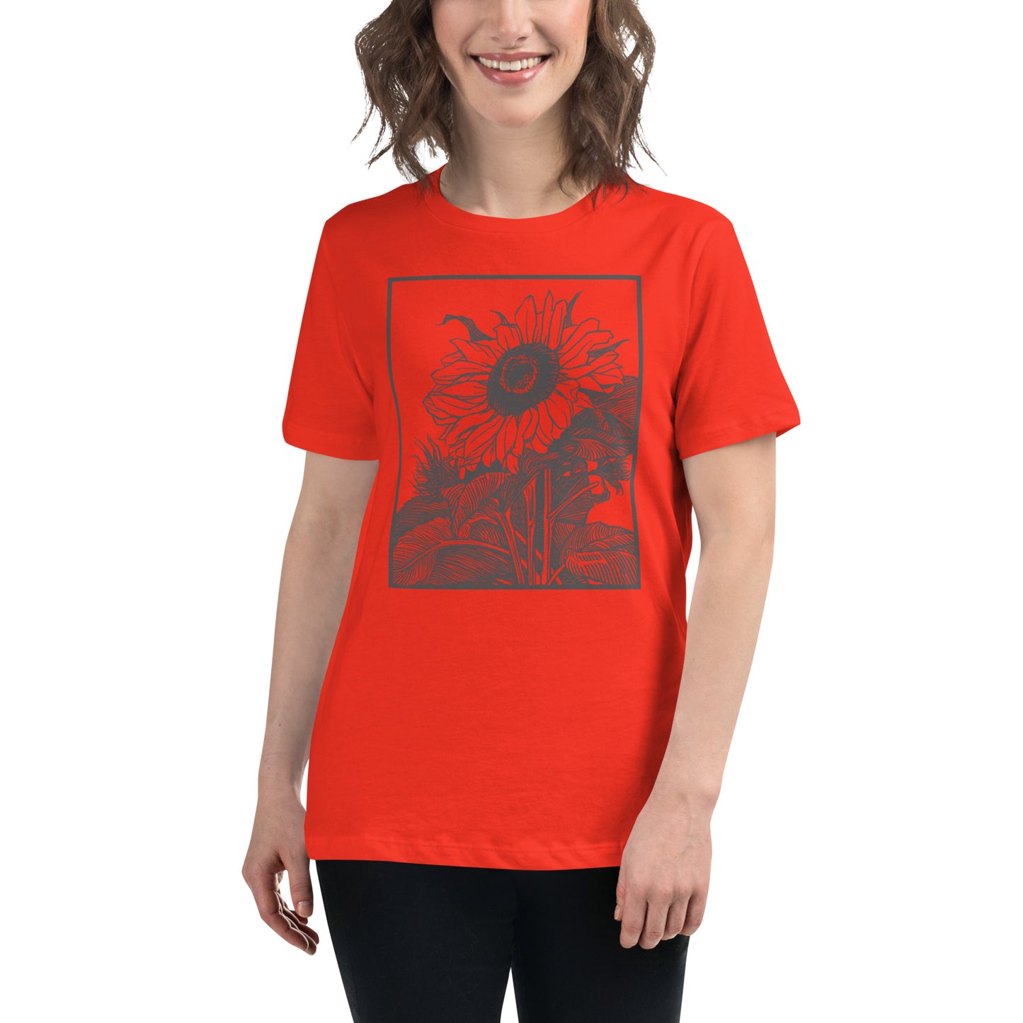 SilverTin Aesthetic Sunflower T-Shirt