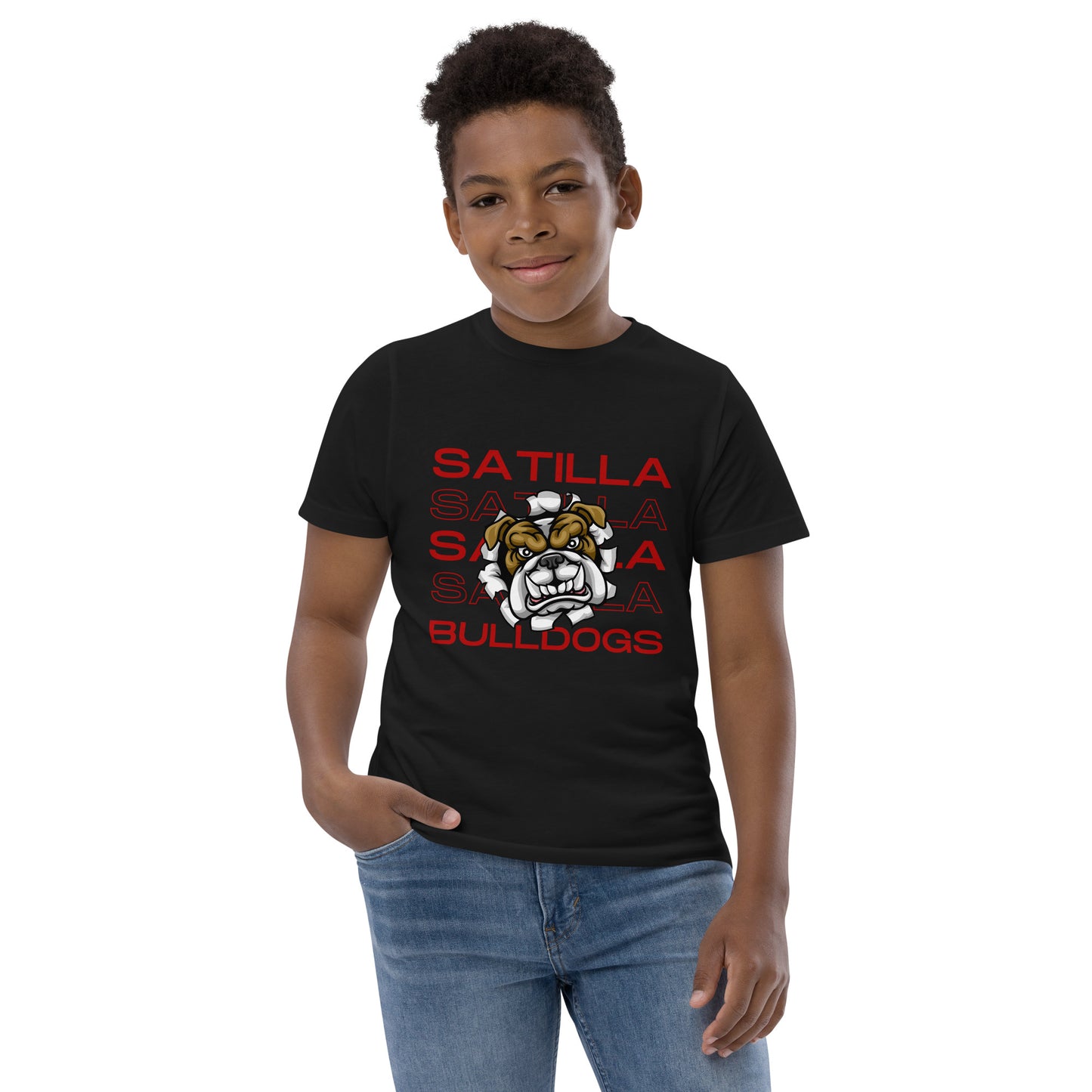 Youth School Satilla Bulldogs Jersey T-Shirt