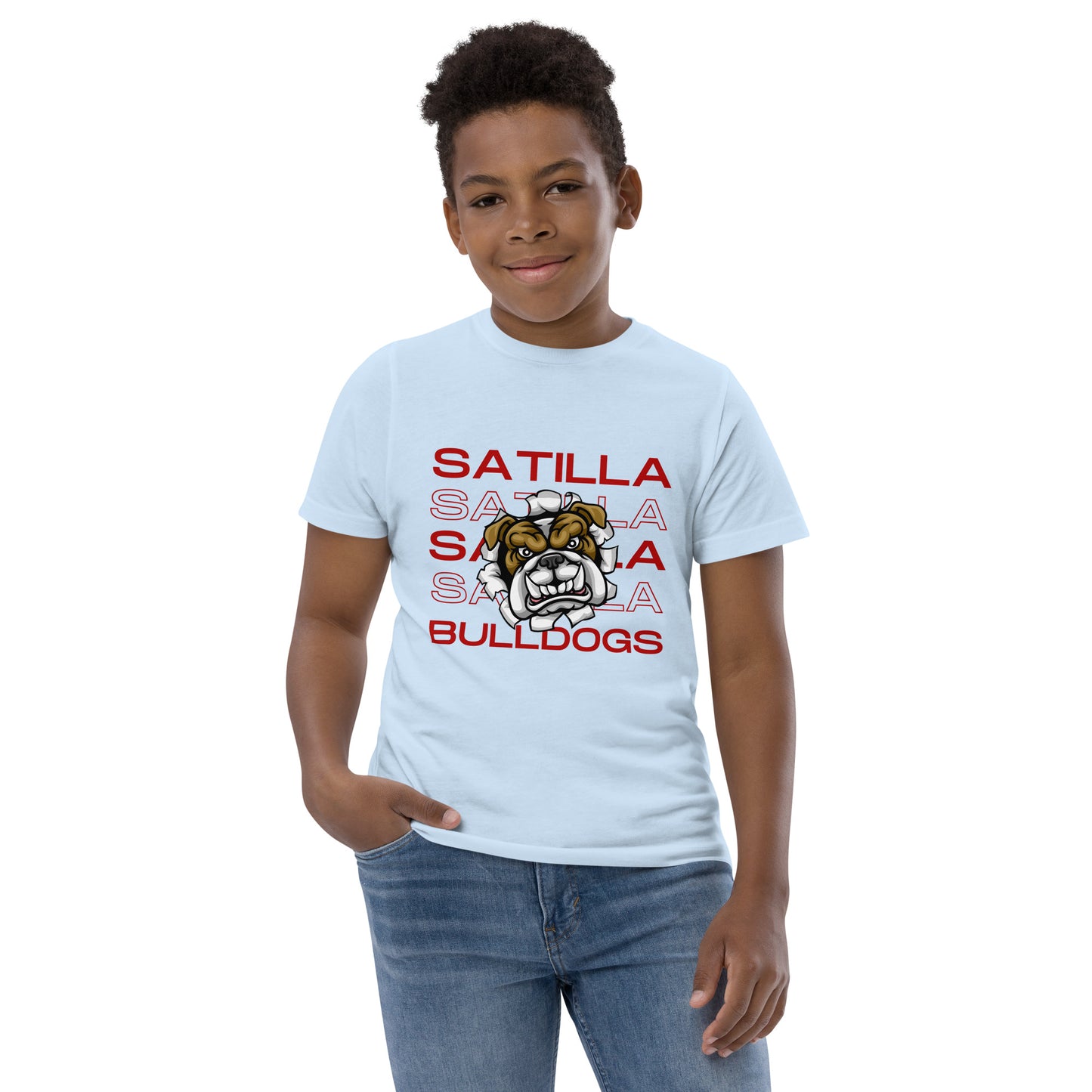 Youth School Satilla Bulldogs Jersey T-Shirt