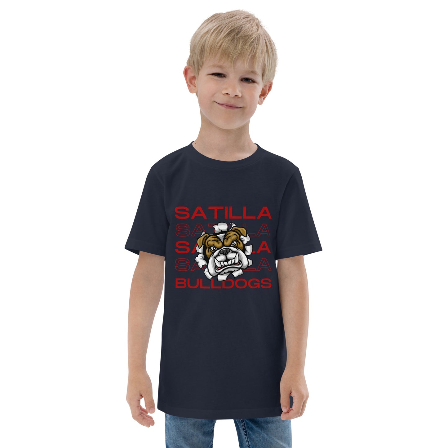 Youth School Satilla Bulldogs Jersey T-Shirt