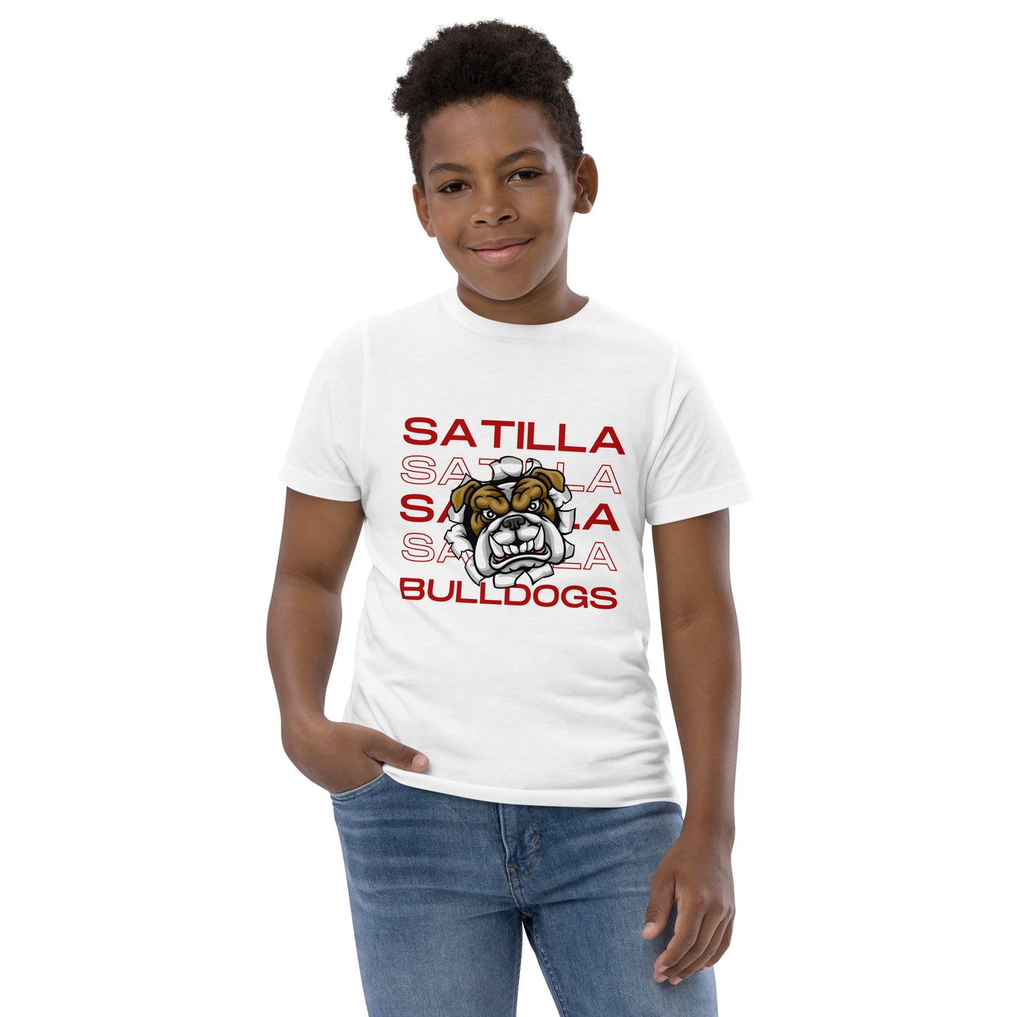 Youth School Satilla Bulldogs Jersey T-Shirt