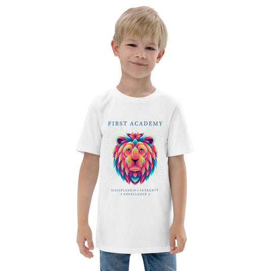 Youth School First Academy Lions Jersey T-Shirt