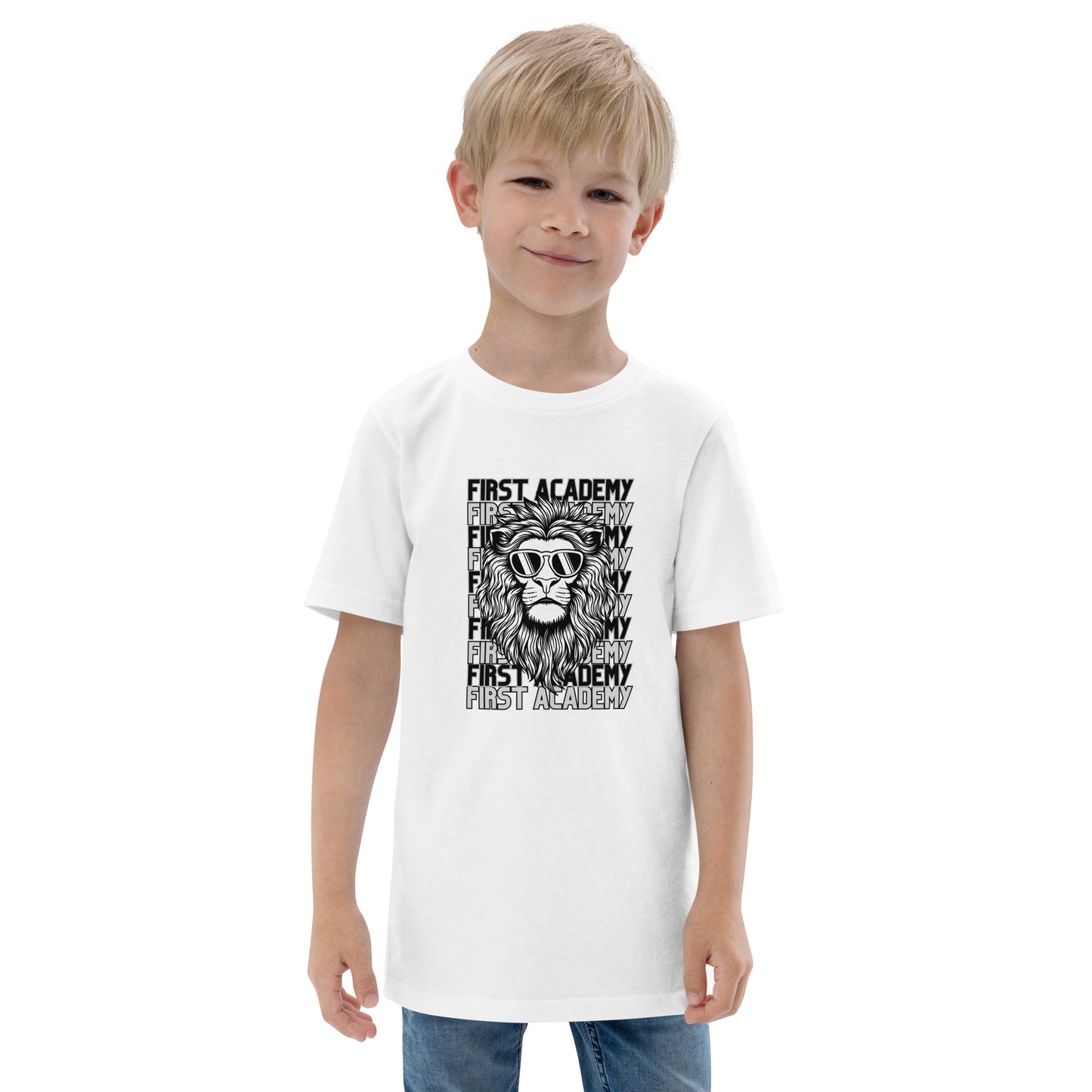 Youth First Academy Lion Sunglasses Jersey T-Shirt