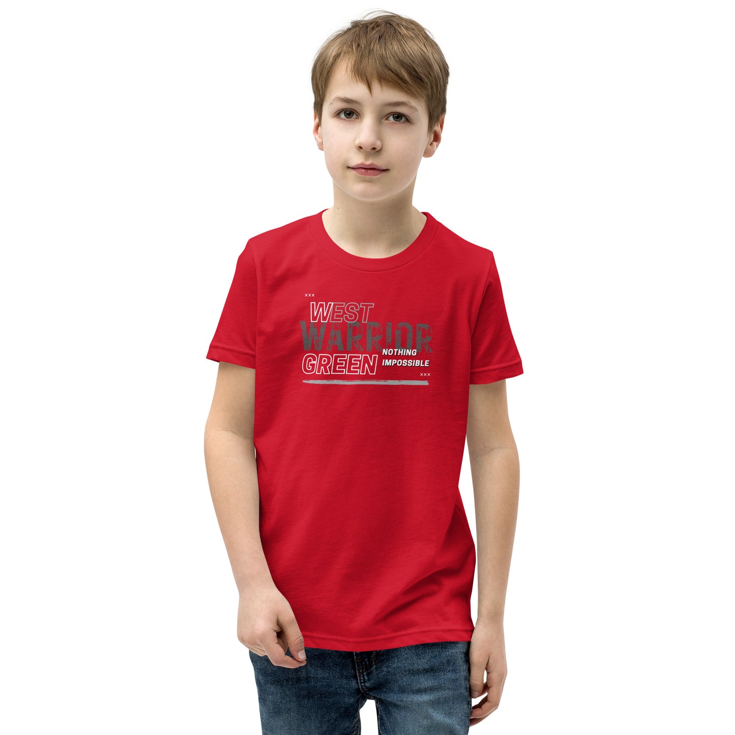 Youth West Green Elementary Warrior T-Shirt